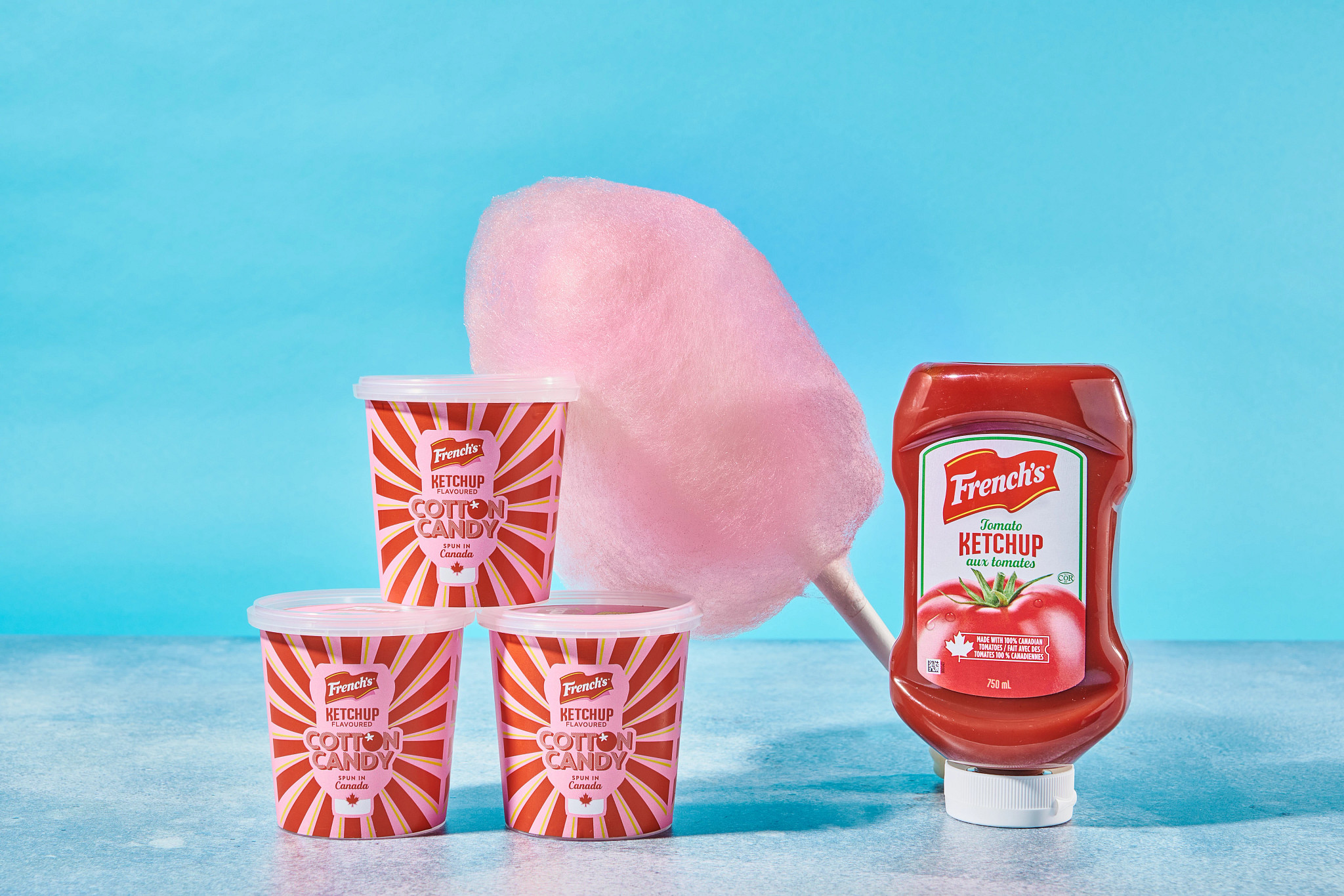 French's® Celebrates Summer with LimitedEdition Ketchup Cotton Candy