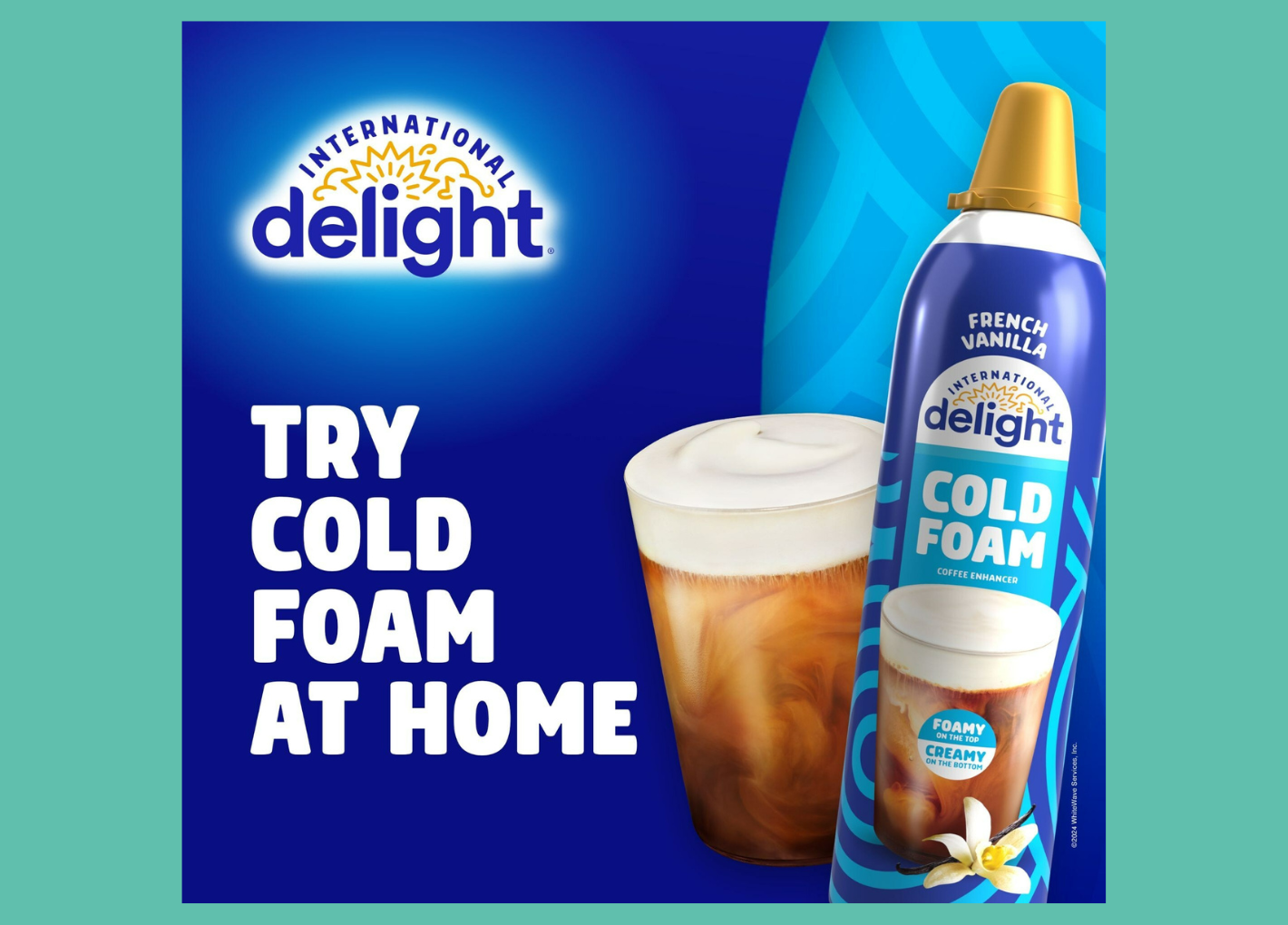International Delight Launches NEW Cold Foam Canada Takeout