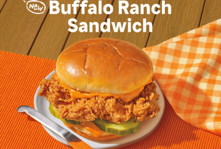 New Buffalo Ranch Chicken Sandwich Lands at Popeyes