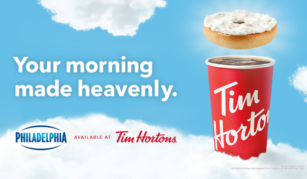 Philly Becomes the Exclusive Cream Cheese at Tim Horton’s