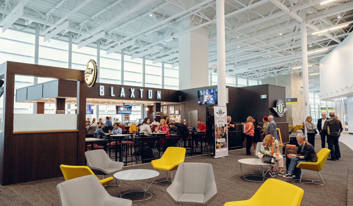 Two New Food Concessions and Event Zone in YQB Airport