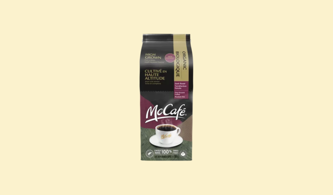 McCafé At-Home Coffee Launches High Grown Organic Dark Roast Coffee