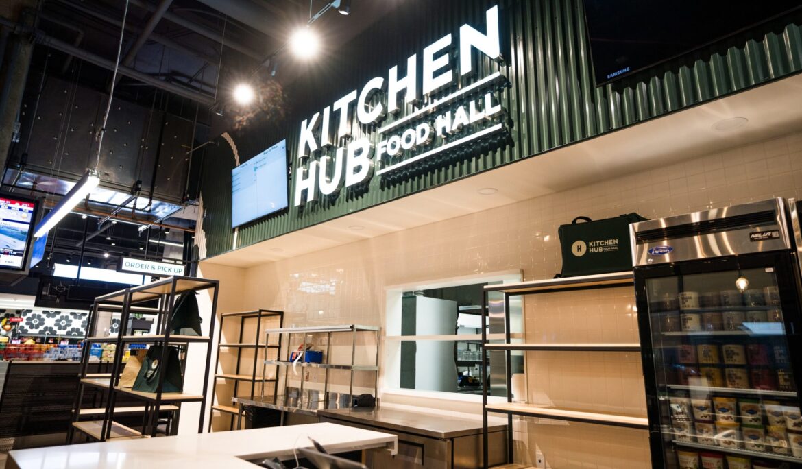 Kitchen Hub Opens Canada’s First Virtual Food Hall In a Grocery Store