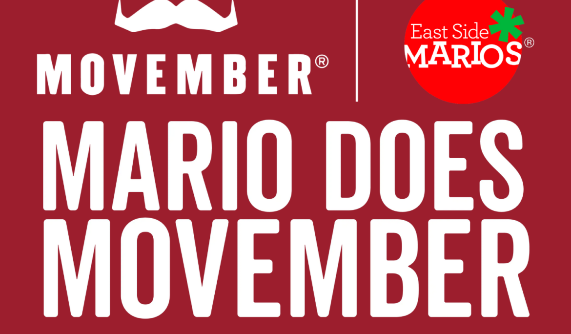 East Side Mario’s is Raising Funds for Movember
