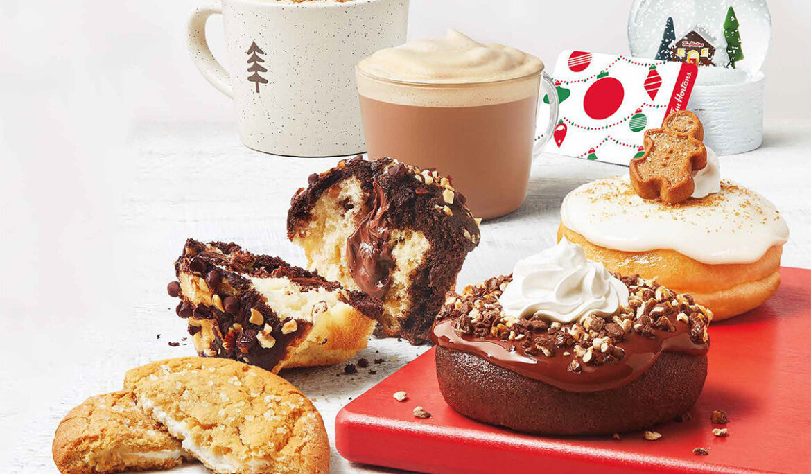 Tim Hortons Holiday Menu is Now Available Across Canada