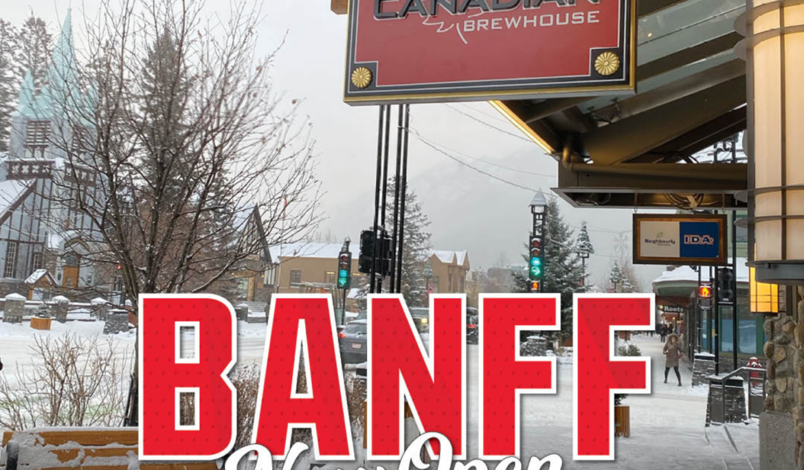The Canadian Brewhouse is Now Open in Banff, AB