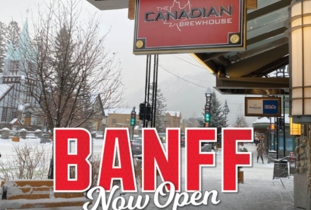 The Canadian Brewhouse is Now Open in Banff, AB