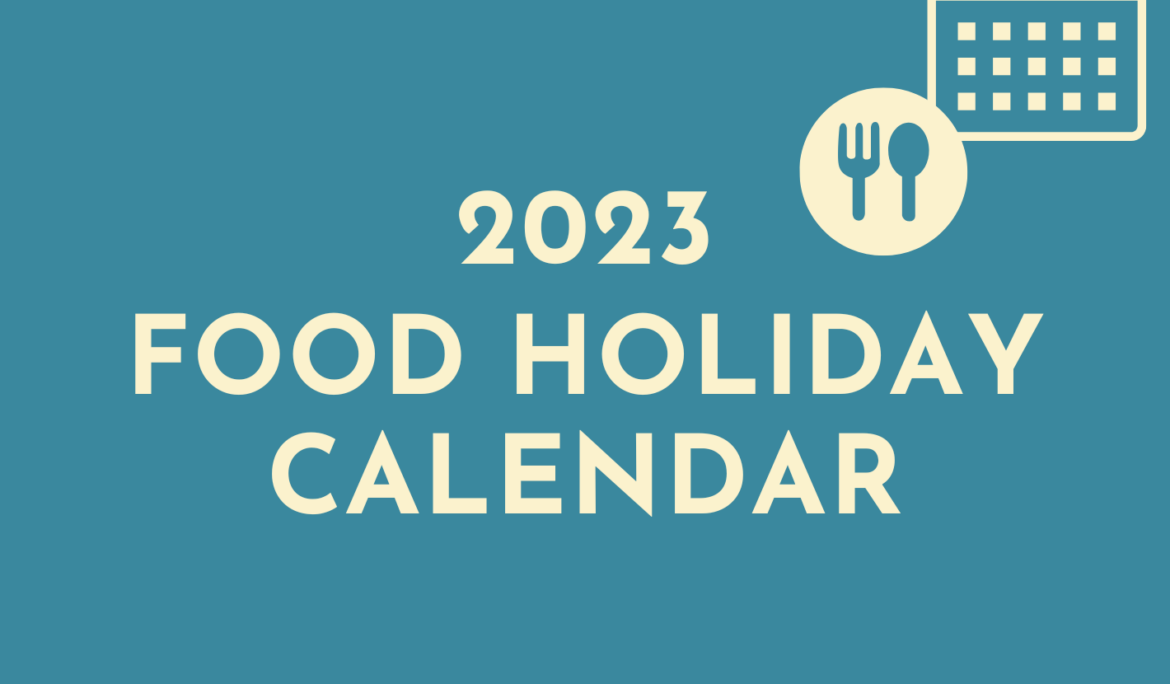 2023 Food Holiday Calendar