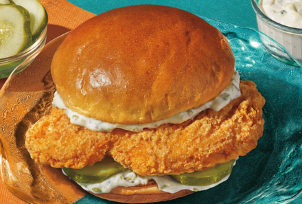 Popeyes Brings Back Premium Flounder Fish Sandwich