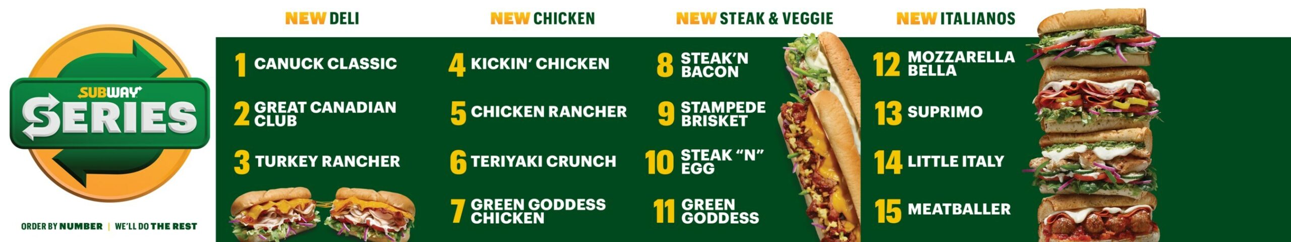 Subway Canada introduces a new, transformed menu