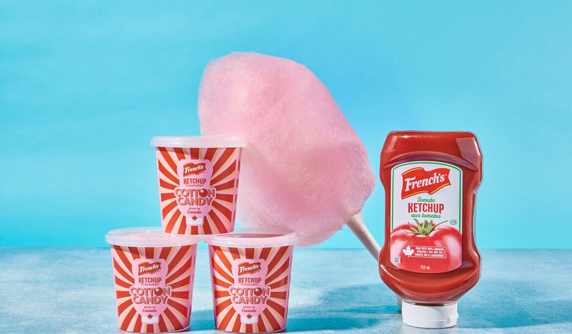 French’s® Celebrates Summer with Limited-Edition Ketchup Cotton Candy