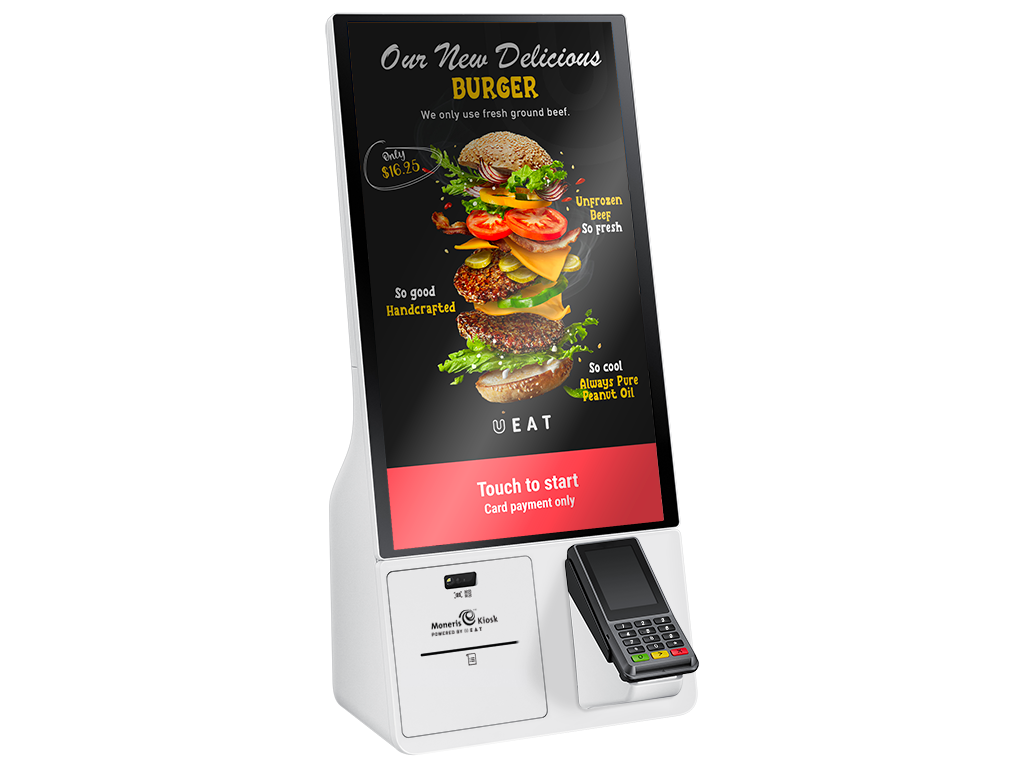 Moneris® and UEAT® Launches High-Performance Digital Self-Ordering Kiosk