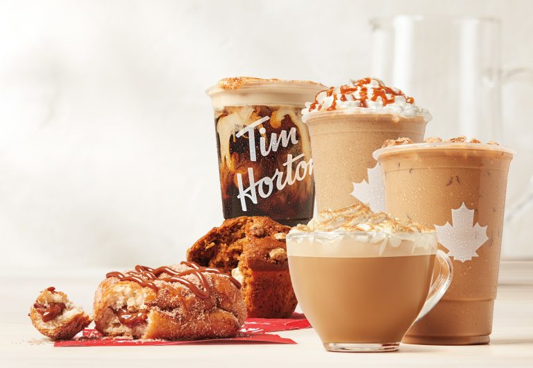 Celebrate Pumpkin Spice Season With Tim Hortons New Hot & Cold Beverages