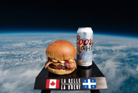 La Belle et La Boeuf Launches The Captain Flam Burger Into Space!