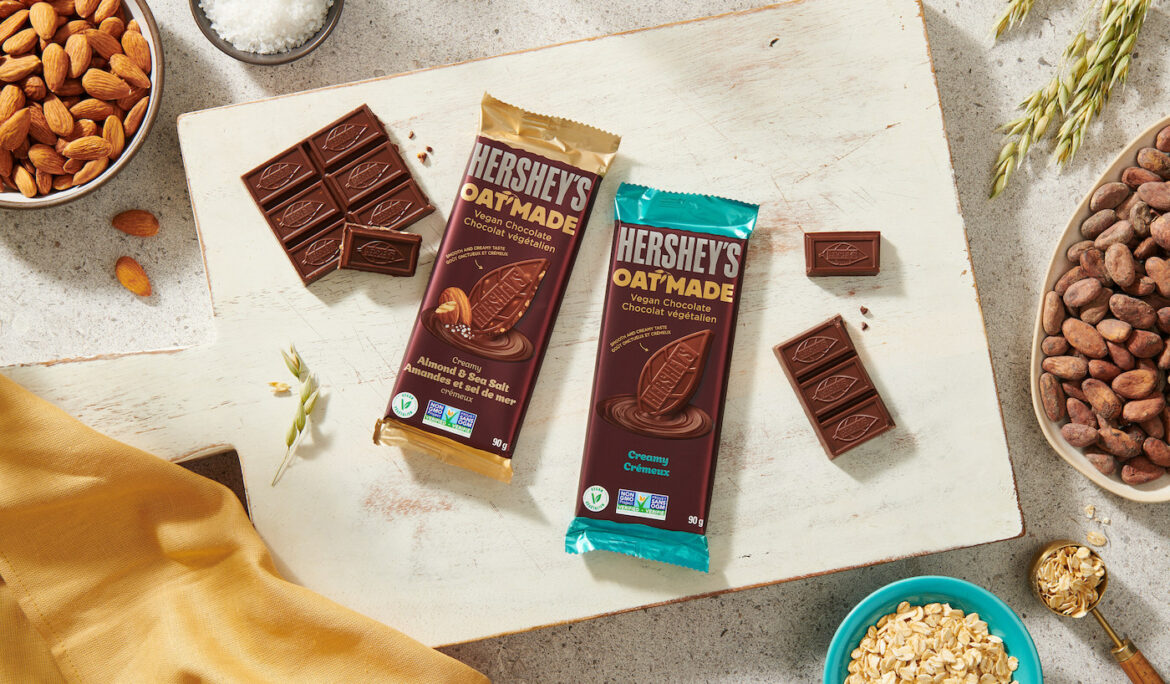 Canadians Can Get Excited About Hershey Canada’s First Plant-Based Chocolate Bar