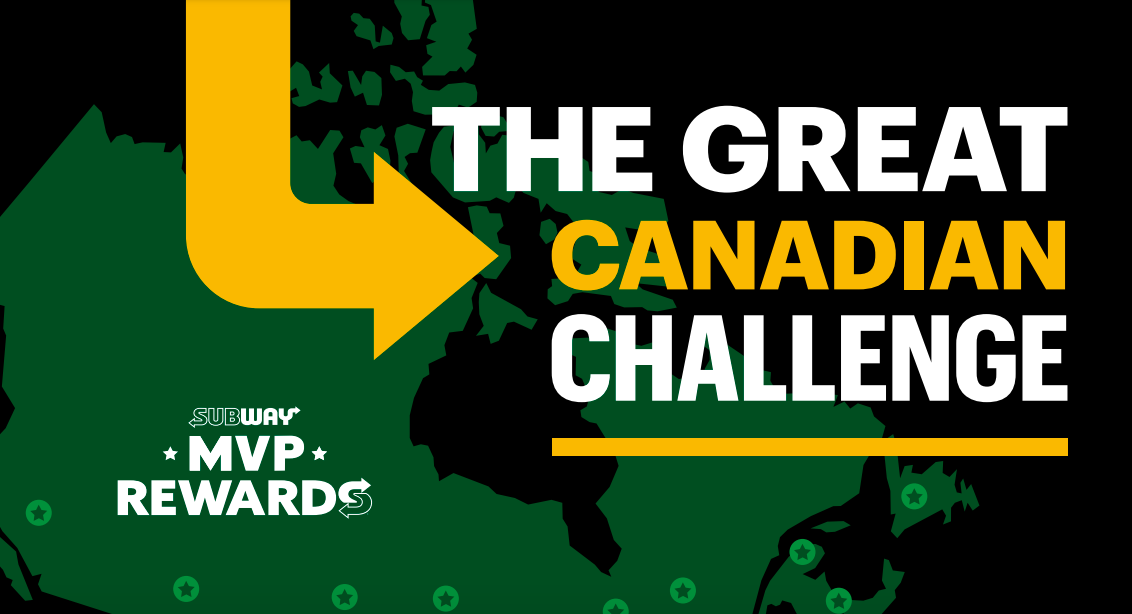Win Free Subs: Subway’s Great Canadian Challenge is Here!