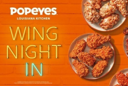 Popeyes Adds Five New Flavours to their Wing Menu