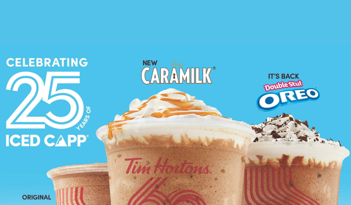 Celebrate 25 years of the iconic Tim Hortons Iced Capp