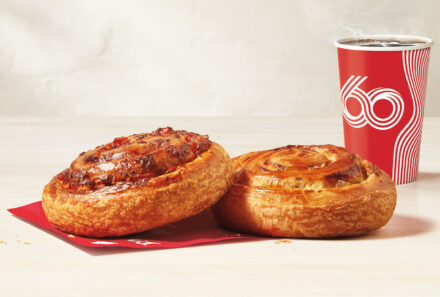 Two Savoury Pinwheels are Now Available at Tim Hortons